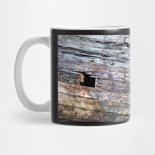 Distressed Finish Mug